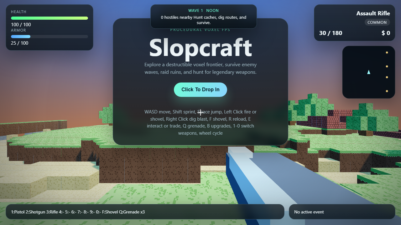 Slopcraft screenshot