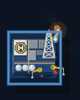 Oil Platform in game
