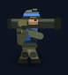 Rocket Soldier in game